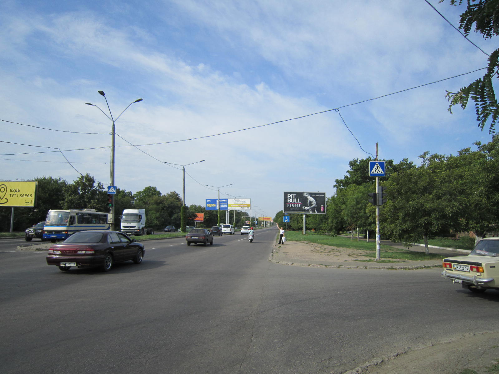 Фото рекламної площини  Южна дорога, 65 - вул. Кишинівська