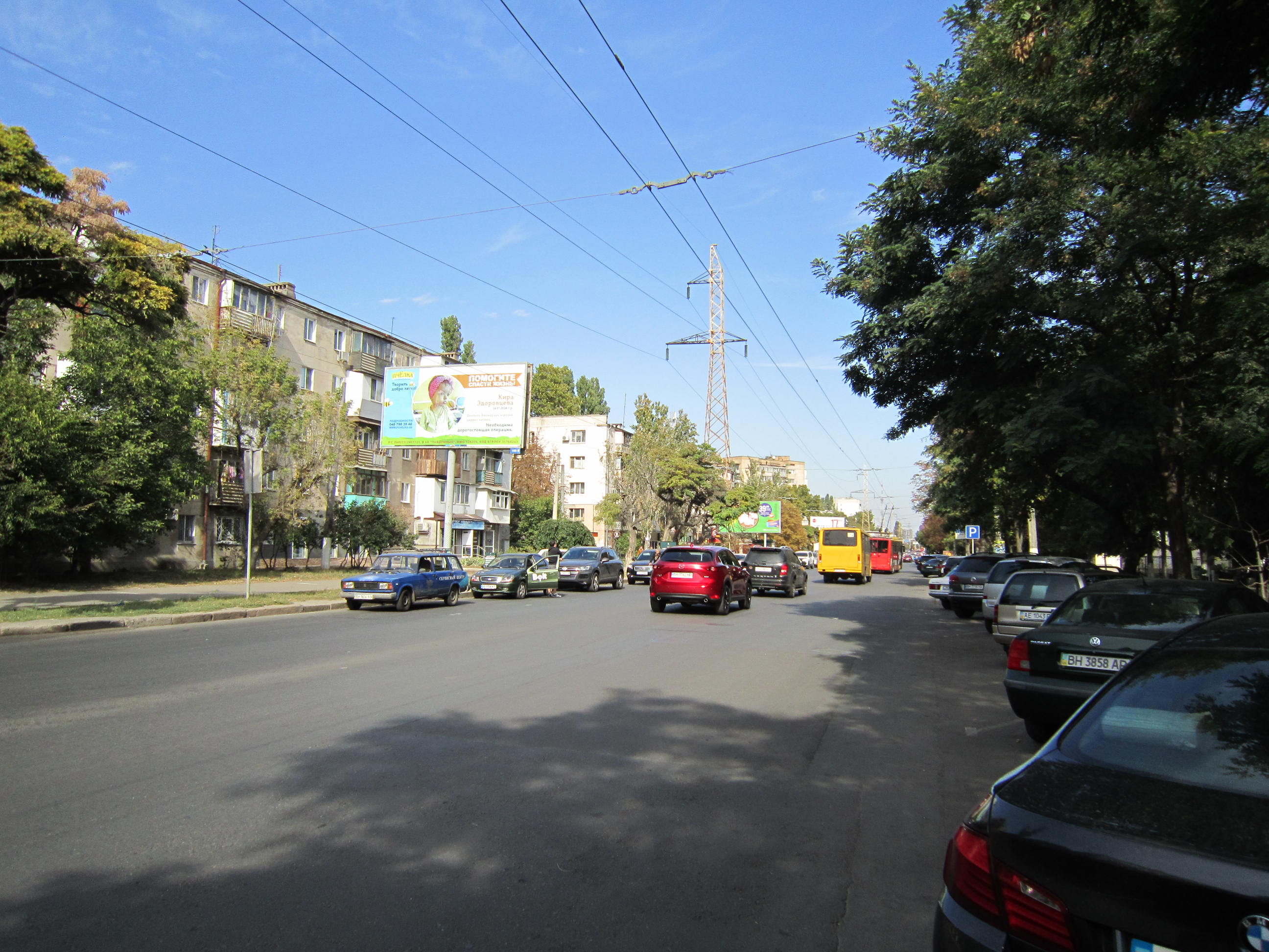 Фото рекламної площини  вул. Космонавтів, 20