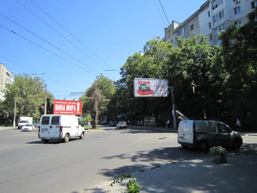 Фото рекламної площини  вул. Судобудівельна - пр-т Адміральский, 1В/4 (Призма)