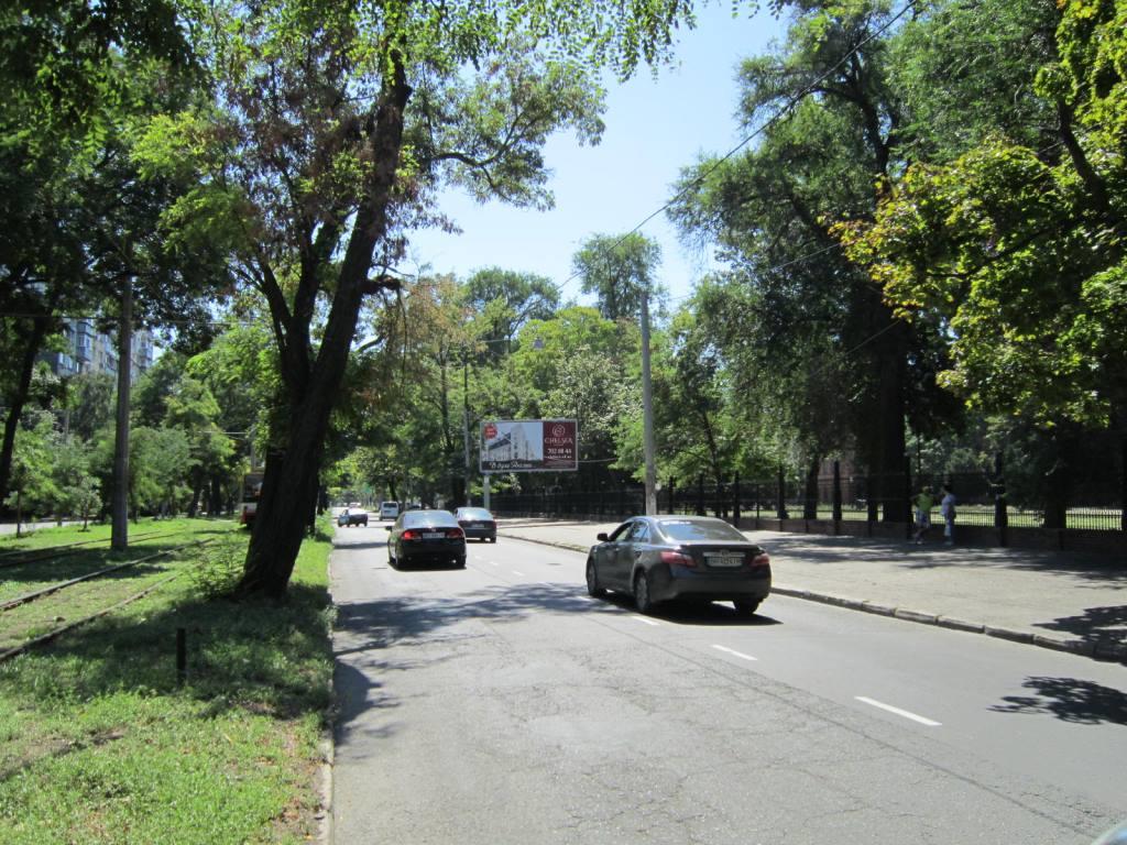 Фото рекламної площини  вул. Армійська, 1 (навпроти) - вул. Фонтанська дорога