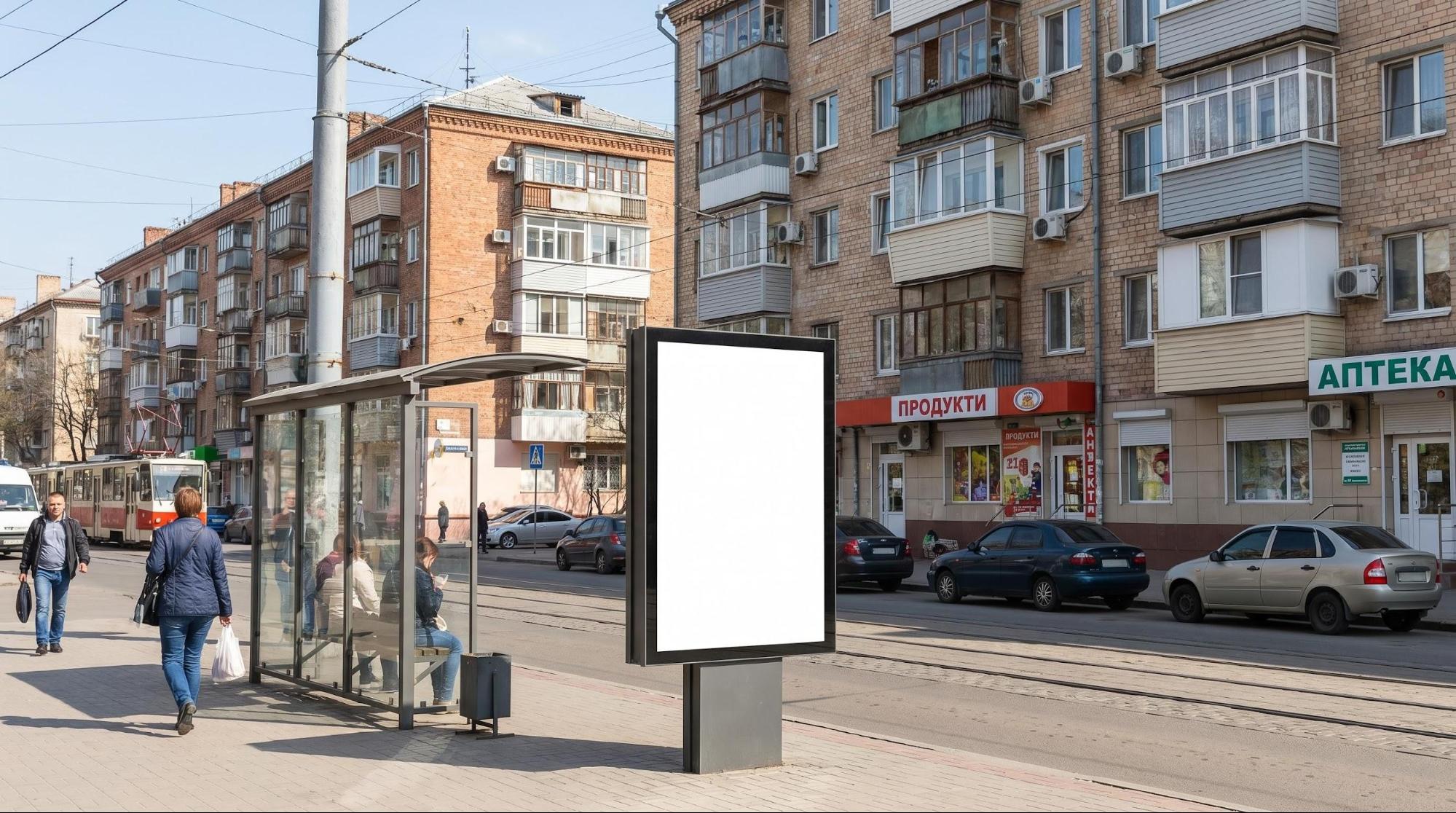 Як вибрати рекламну площину: трафік, оглядовість, район і формат